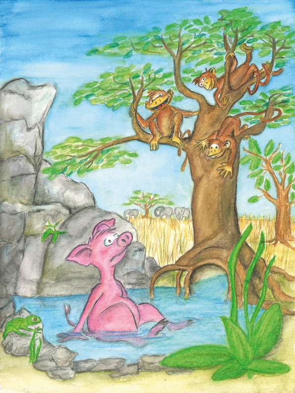 Kinderbuch: Das Kloschwein Dongo von Matthias Nowroth & Tina Junk